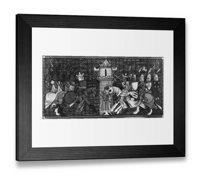Framed Print : Battle Of Gisors Framed Print : Battle Of Gisors