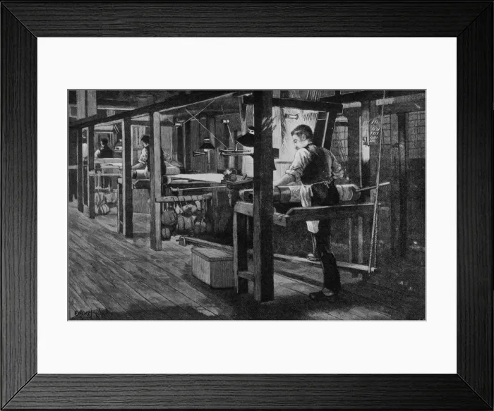 Framed Print : Weaver At Warner s Framed Print : Weaver At Warner s