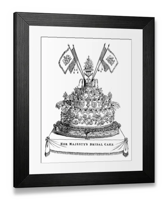 Framed Print : Victorias Wedding Cake Framed Print : Victorias Wedding Cake