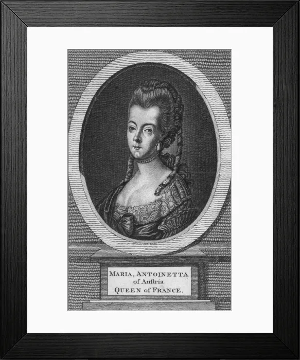 Framed Print : Marie Antoinette Framed Print : Marie Antoinette