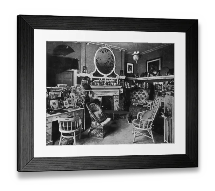 Framed Print : White Lodge In Richmond Framed Print : White Lodge In Richmond