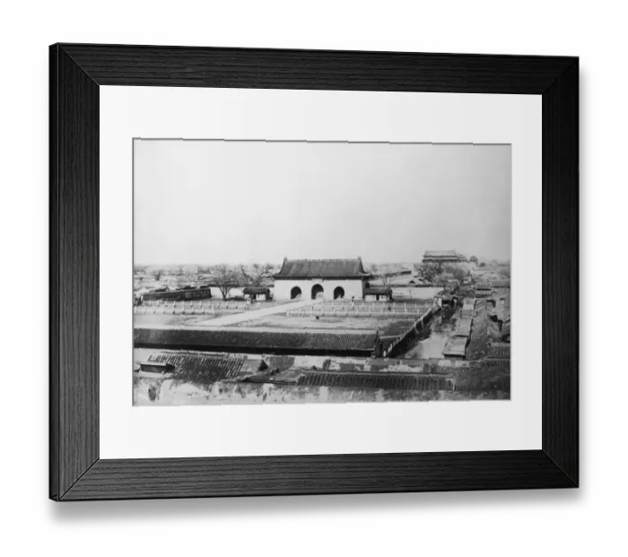 Framed Print : Peking. The main entrance to the Imperial Palace or Forbidden City in Peking Framed Print : Peking. The main entrance to the Imperial Palace or Forbidden City in Peking
