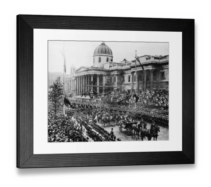 Framed Print : Parade In Trafalgar Square Framed Print : Parade In Trafalgar Square