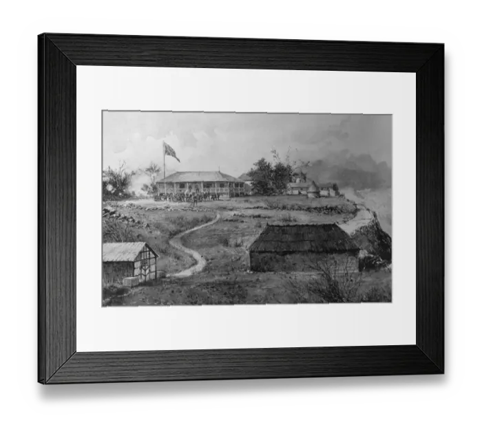 Framed Print : Royal Salute Abroad
