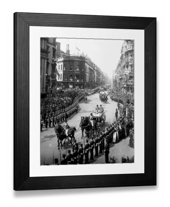 Framed Print : Jubilee Procession Framed Print : Jubilee Procession