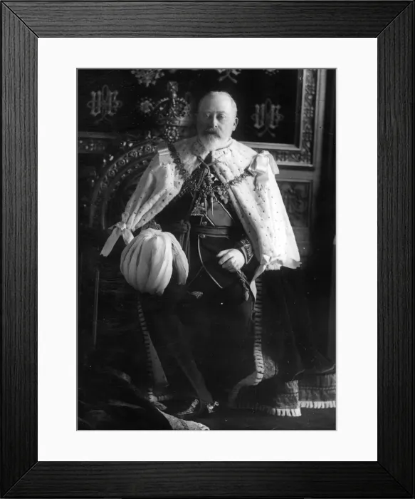 Framed Print : King Edward VII Framed Print : King Edward VII