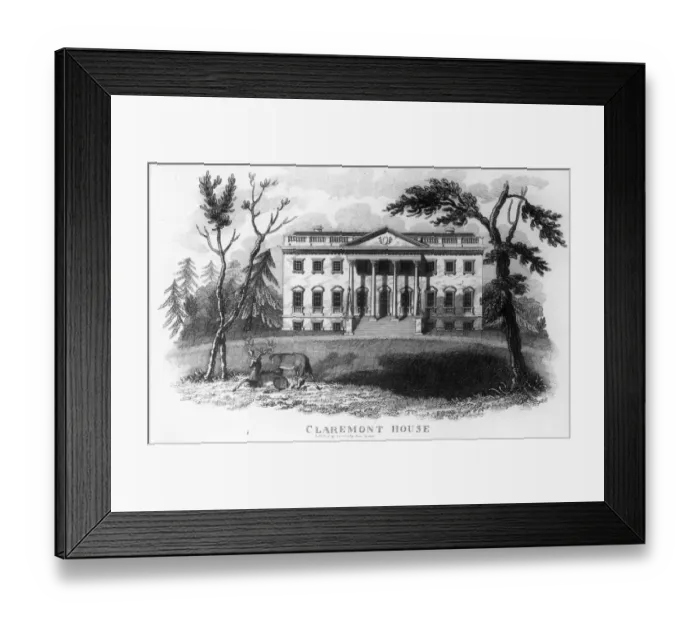Framed Print : Claremont House Framed Print : Claremont House