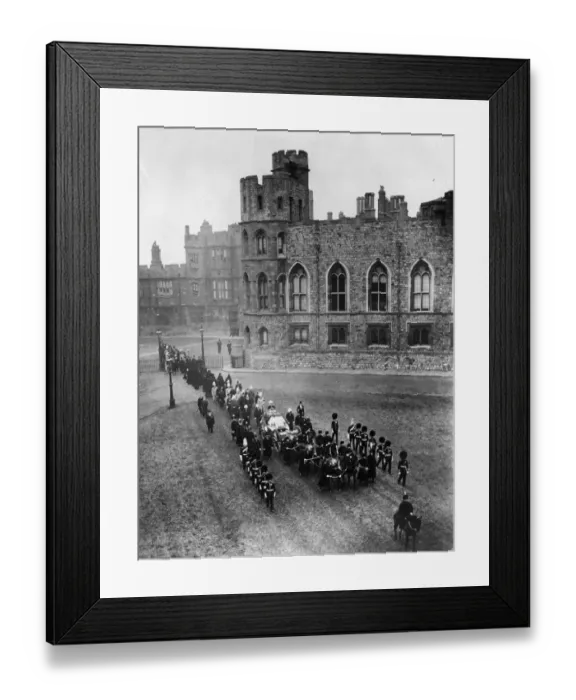 Framed Print : Cortege Of Victoria Framed Print : Cortege Of Victoria