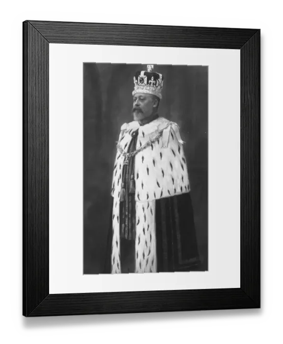 Framed Print : Edward Enrobed Framed Print : Edward Enrobed