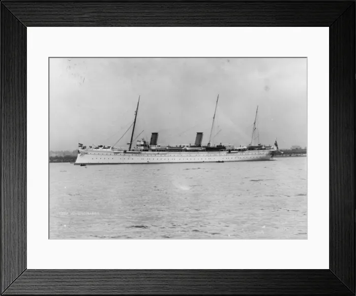 Framed Print : The Kaisers Yacht Framed Print : The Kaisers Yacht