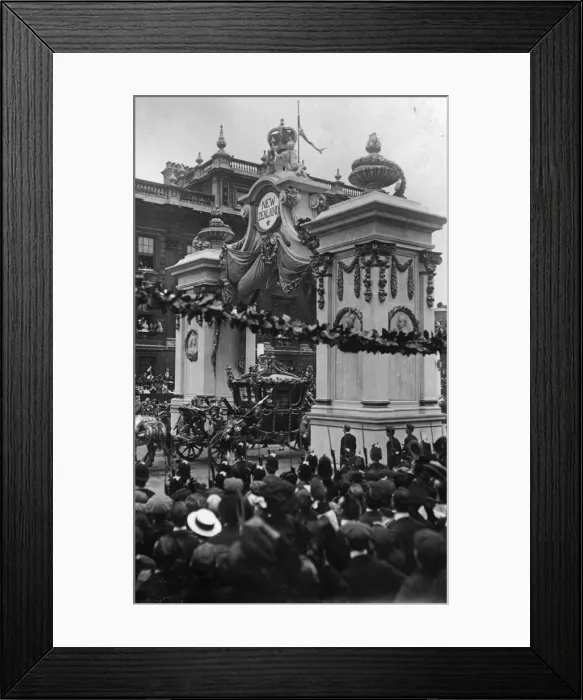 Framed Print : Coronation Procession Framed Print : Coronation Procession