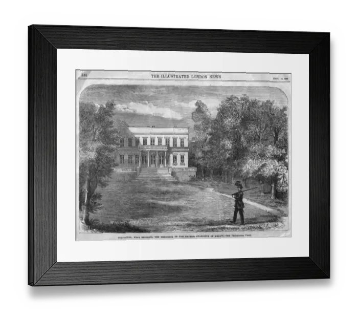 Framed Print : Charlottes House