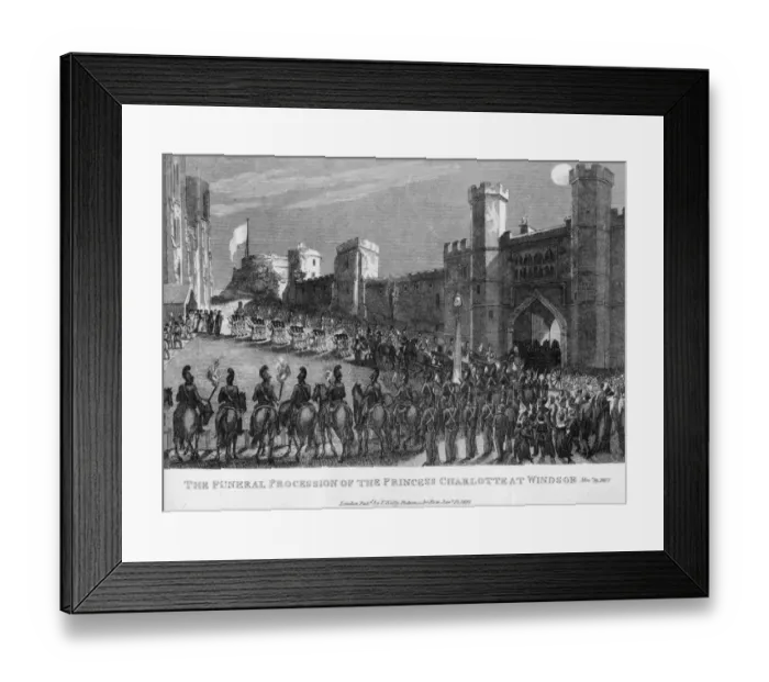 Framed Print : Charlottes Funeral Framed Print : Charlottes Funeral