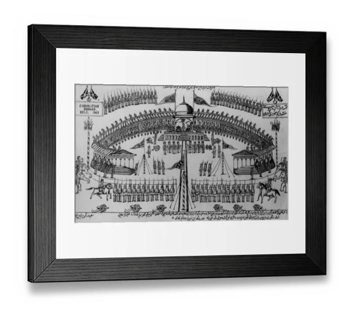 Framed Print : Indian Durbar Framed Print : Indian Durbar