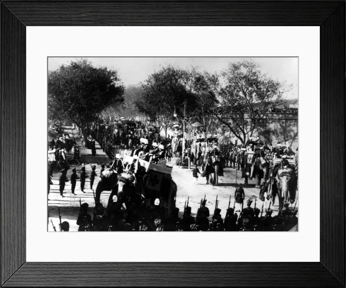 Framed Print : Delhi Durbar Framed Print : Delhi Durbar