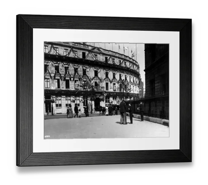 Framed Print : Street Decorations Framed Print : Street Decorations