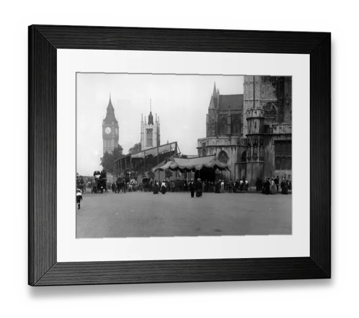 Framed Print : Coronation Stands Framed Print : Coronation Stands