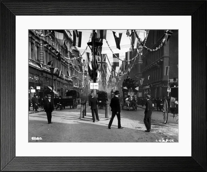 Framed Print : Street Decorations Framed Print : Street Decorations