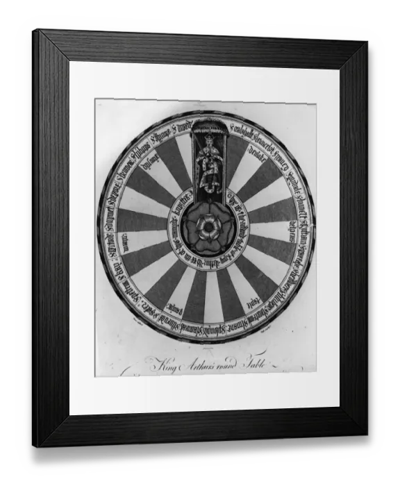 Framed Print : Round Table Framed Print : Round Table