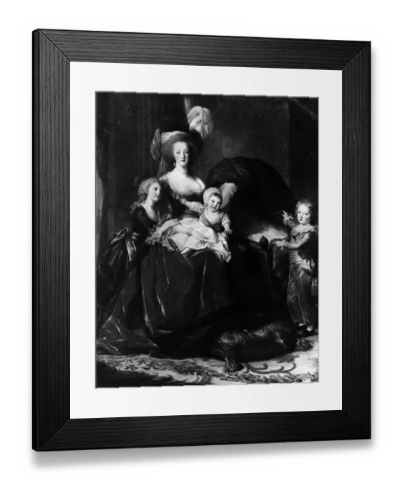 Framed Print : Family By Le Brun Framed Print : Family By Le Brun