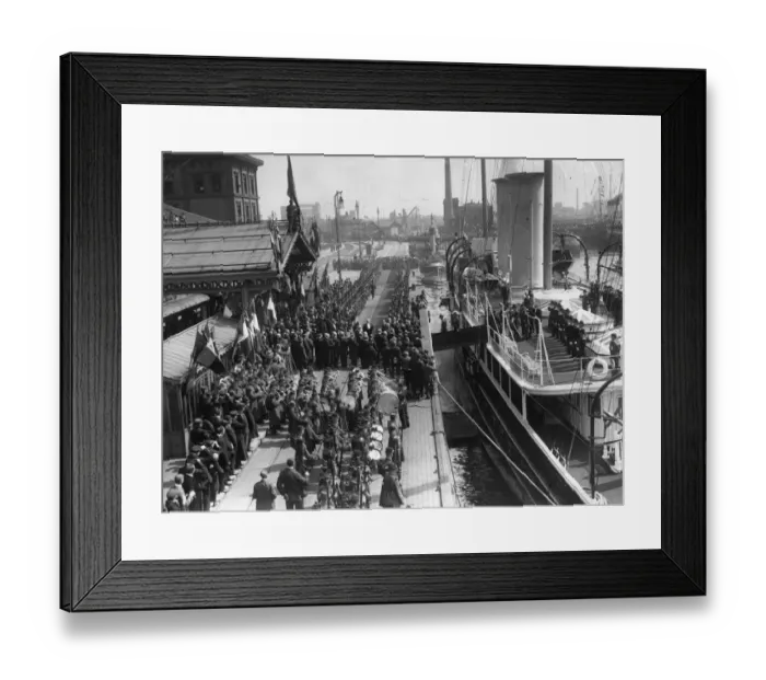 Framed Print : George & Mary Framed Print : George & Mary