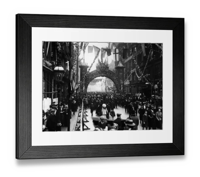 Framed Print : Street Decorations Framed Print : Street Decorations