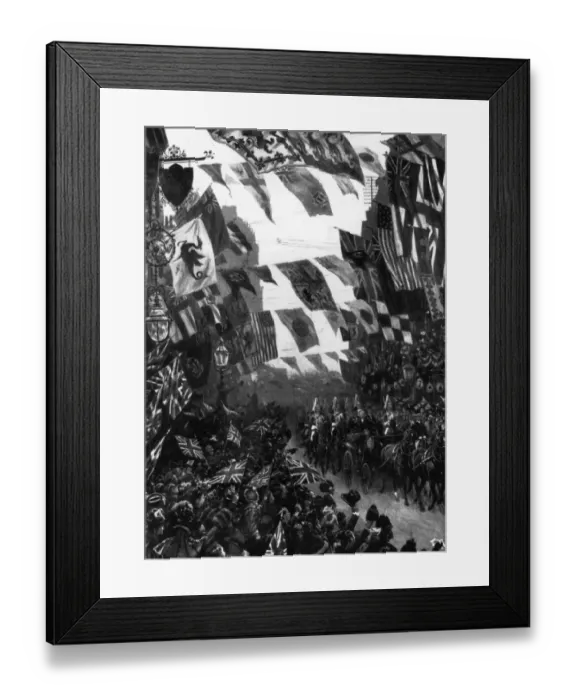 Framed Print : Flags Abundant