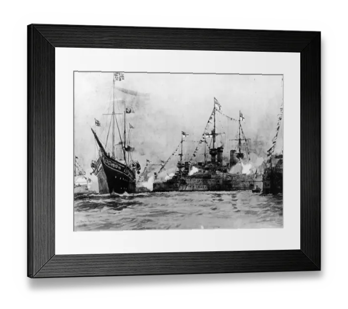 Framed Print : Royal Visit Framed Print : Royal Visit