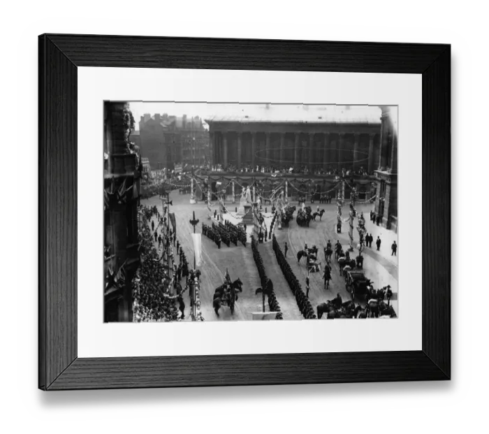 Framed Print : Royal Visit