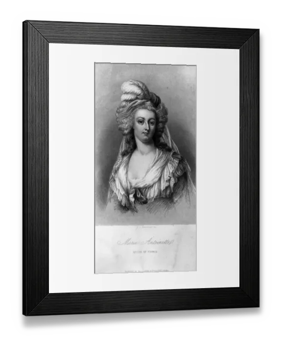 Framed Print : Marie Antoinette Framed Print : Marie Antoinette