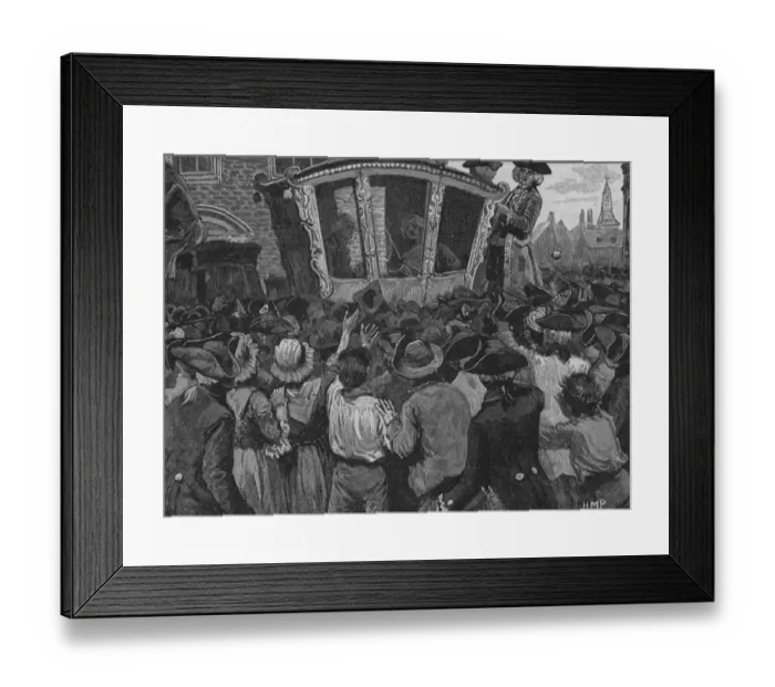 Framed Print : Royal Progress Framed Print : Royal Progress