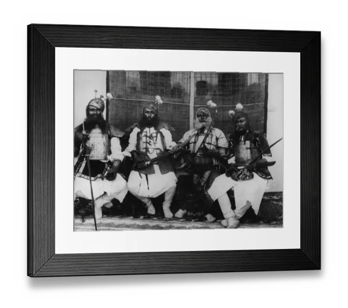 Framed Print : Royal Attendants Framed Print : Royal Attendants