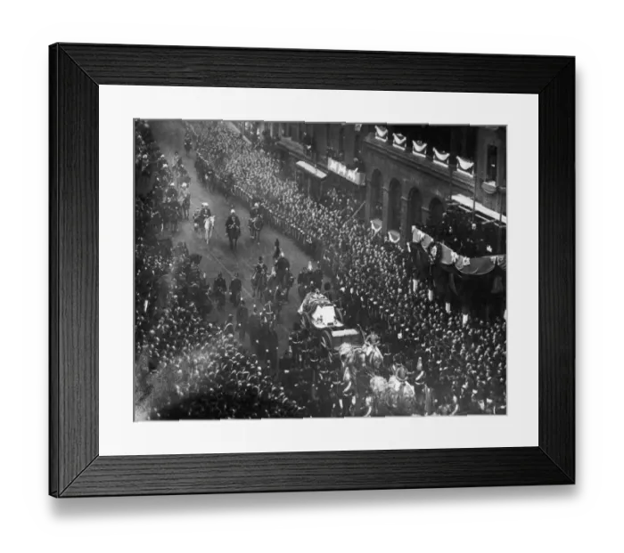 Framed Print : Royal Funeral Framed Print : Royal Funeral