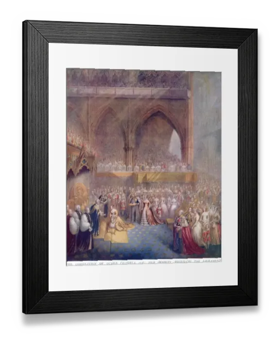 Framed Print : A New English Queen Framed Print : A New English Queen