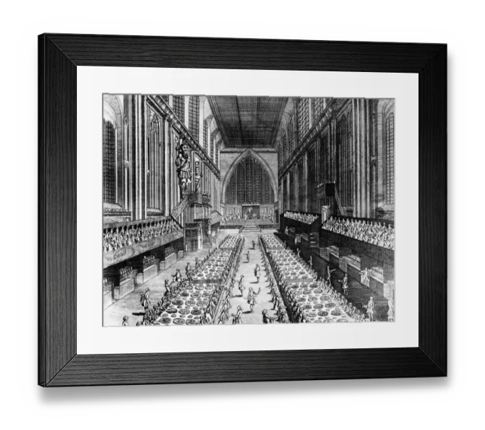 Framed Print : Royal Banquet Framed Print : Royal Banquet