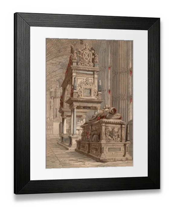 Framed Print : Queen Marys Tomb Framed Print : Queen Marys Tomb