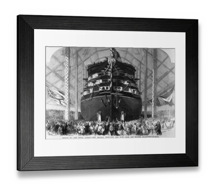 Framed Print : Royal Launch Framed Print : Royal Launch