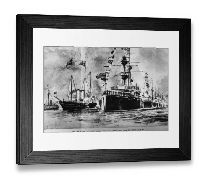 Framed Print : Naval Review Framed Print : Naval Review