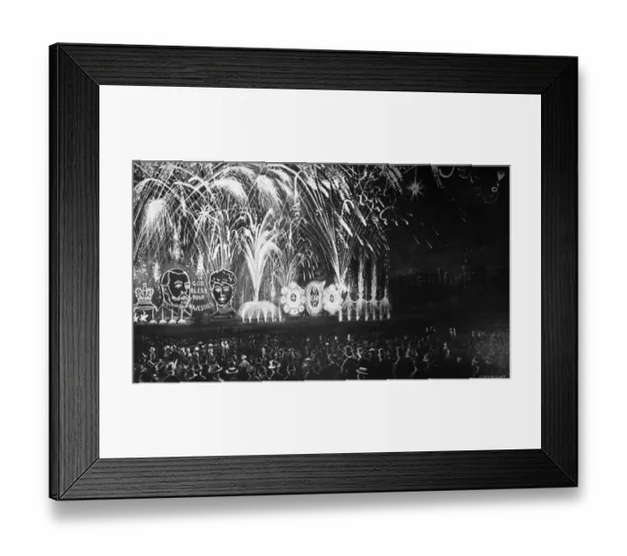 Framed Print : Windsor Fireworks Framed Print : Windsor Fireworks