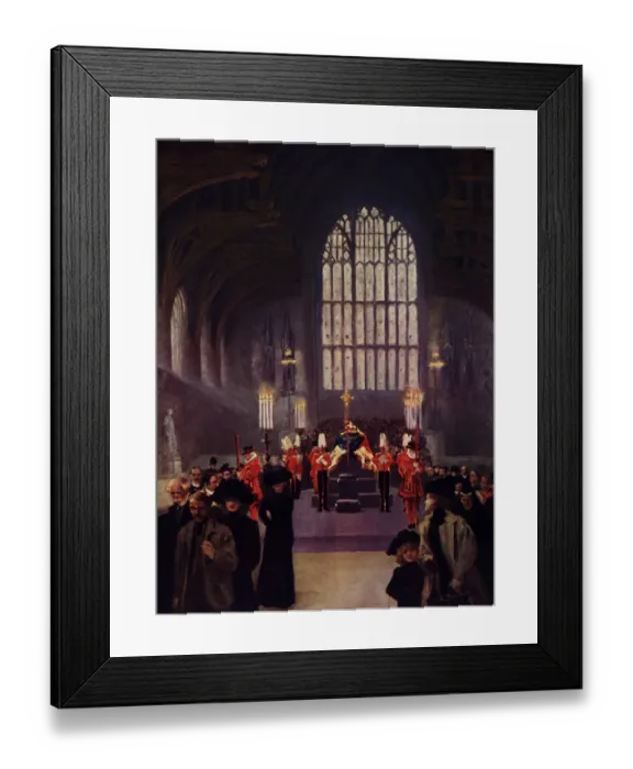 Framed Print : King Edward Dies Framed Print : King Edward Dies