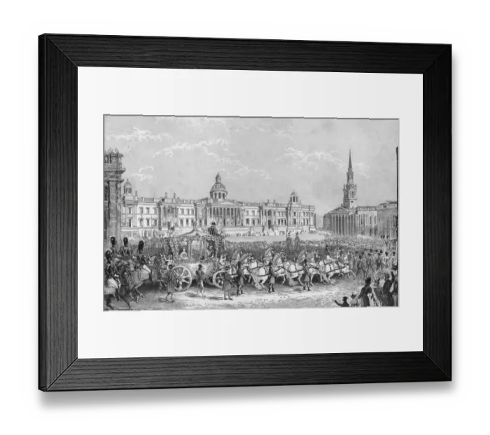 Framed Print : Royal Procession Framed Print : Royal Procession