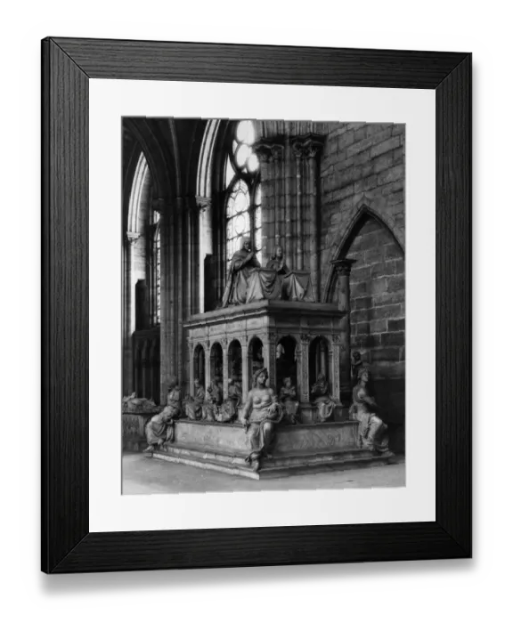 Framed Print : Tomb Of Louis XII Framed Print : Tomb Of Louis XII