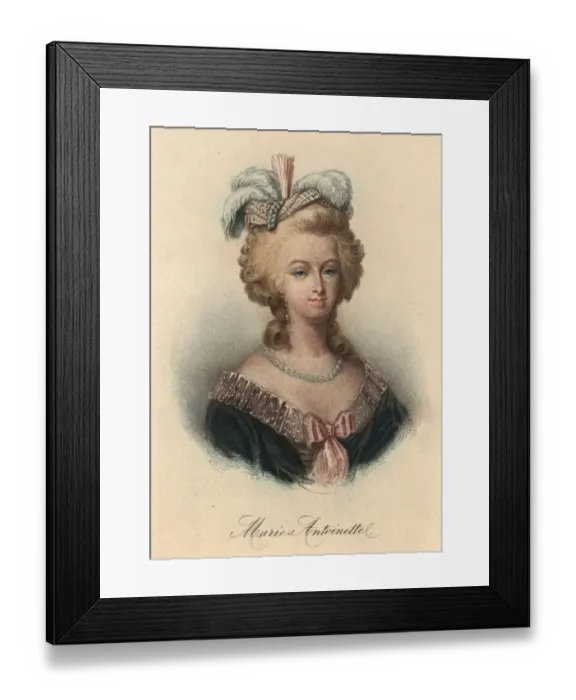 Framed Print : Marie Antoinette Framed Print : Marie Antoinette