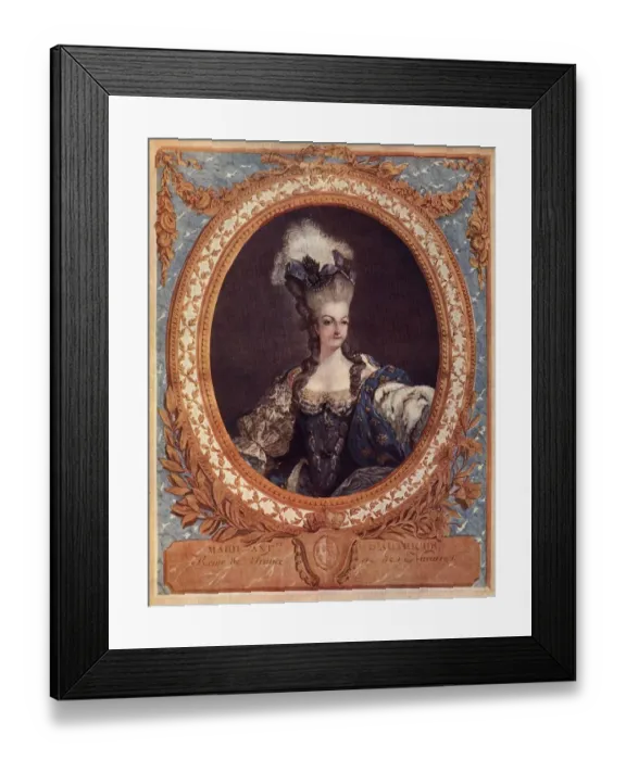 Framed Print : Marie Antoinette Framed Print : Marie Antoinette
