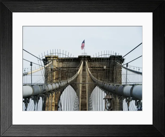 Framed Print : New York. Brooklyn bridge New York Framed Print : New York. Brooklyn bridge New York