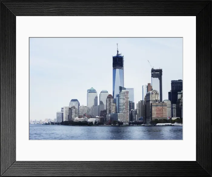 Framed Print : New York harbour view Framed Print : New York harbour view