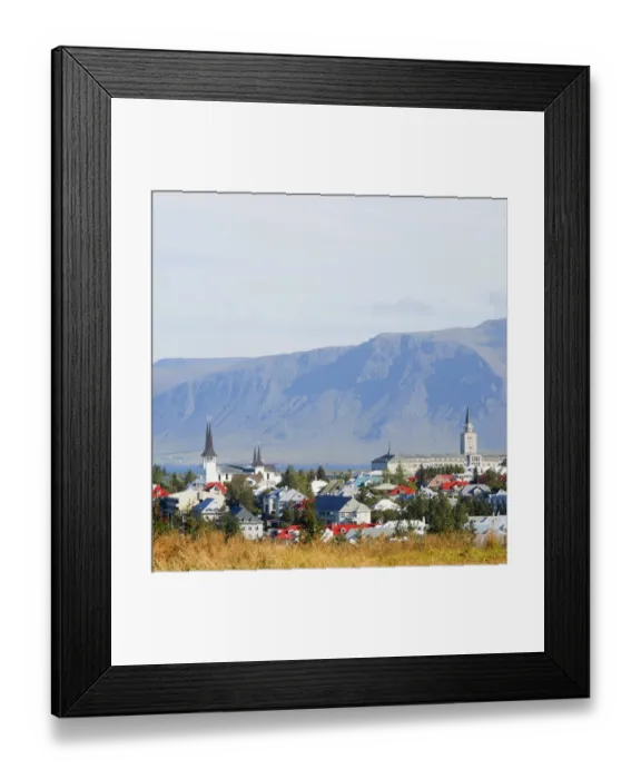 Framed Print : Overview of city Framed Print : Overview of city