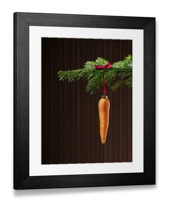 Framed Print : Vegetarian Christmas Framed Print : Vegetarian Christmas