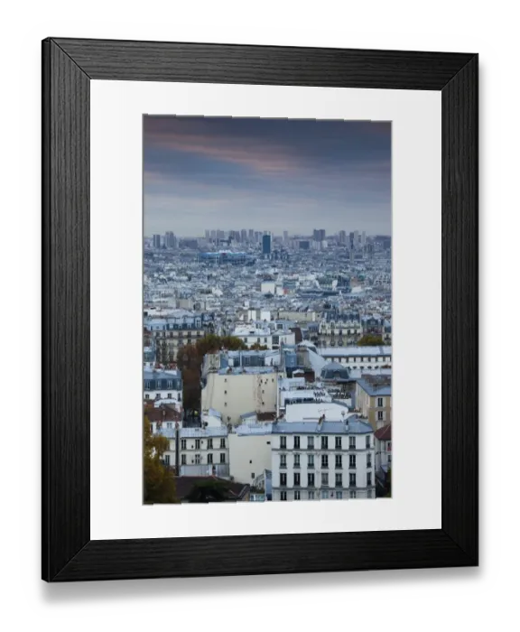 Framed Print : Place du Sacre Coeur Framed Print : Place du Sacre Coeur