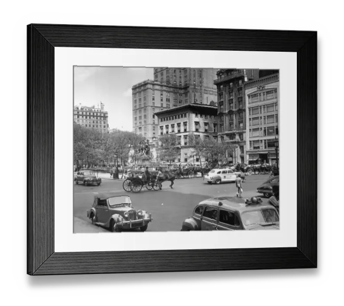 Framed Print : New York City, General Sherman Statue Framed Print : New York City, General Sherman Statue